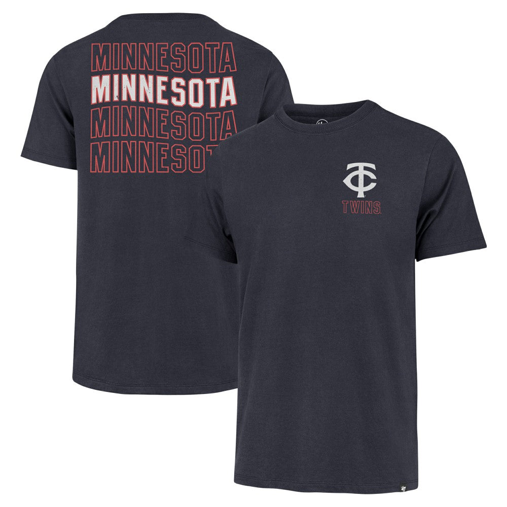 Minnesota Twins '47 Hang Back Franklin T-Shirt - Navy - 47 brand Discount
