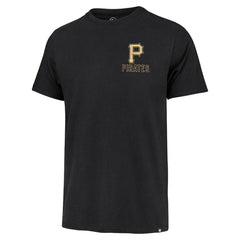 Pittsburgh Pirates '47 Hang Back Franklin T-Shirt - Black - 47 brand Discount