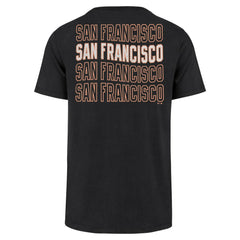 San Francisco Giants '47 Hang Back Franklin T-Shirt - Black - 47 brand Lifestyle
