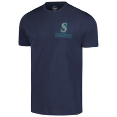 Seattle Mariners '47 Hang Back Franklin T-Shirt - Navy - 47 brand Lifestyle