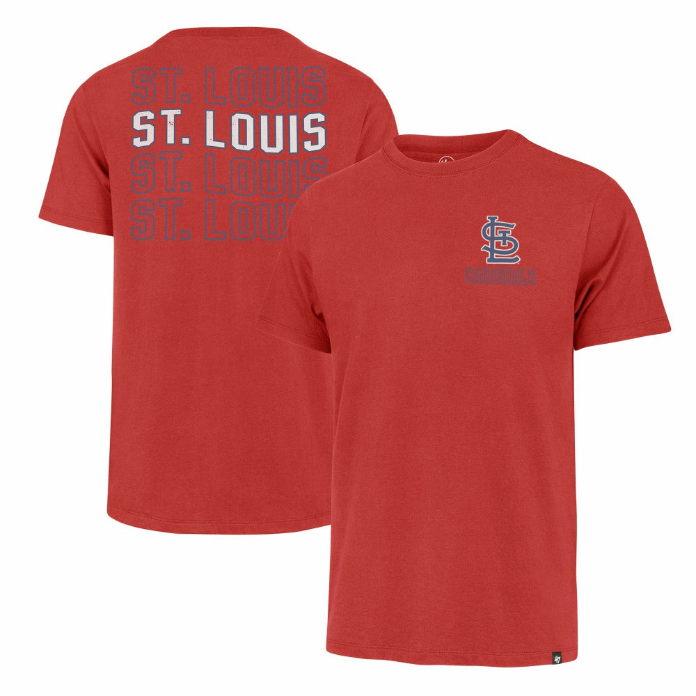 St. Louis Cardinals '47 Hang Back Franklin T-Shirt - Red - 47 brand on Sale