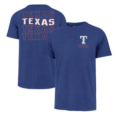 Texas Rangers '47 Hang Back Franklin T-Shirt - Royal - 47 brand Lifestyle