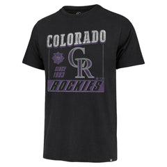 Colorado Rockies '47 Outlast Franklin T-Shirt - Black - 47 brand Discount