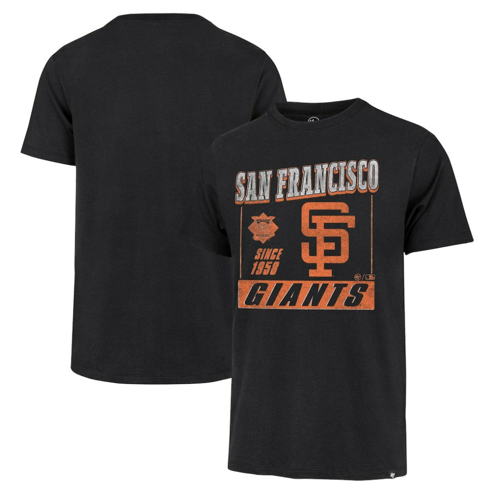 San Francisco Giants '47 Outlast Franklin T-Shirt - Black - 47 brand Sale