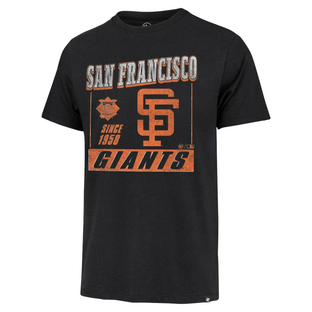 San Francisco Giants '47 Outlast Franklin T-Shirt - Black - 47 brand Sale