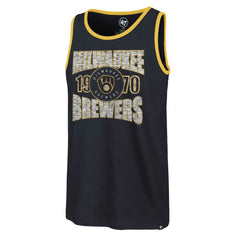Milwaukee Brewers '47 Upload Franklin Tank Top - Navy - 47 brand on Sale