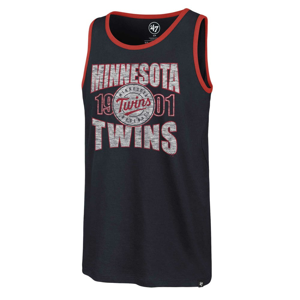 Minnesota Twins '47 Upload Franklin Tank Top - Navy - 47 brand Discount