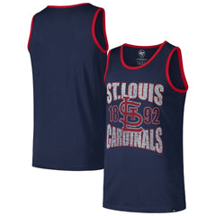 St. Louis Cardinals '47 Upload Franklin Tank Top - Navy - 47 brand Discount