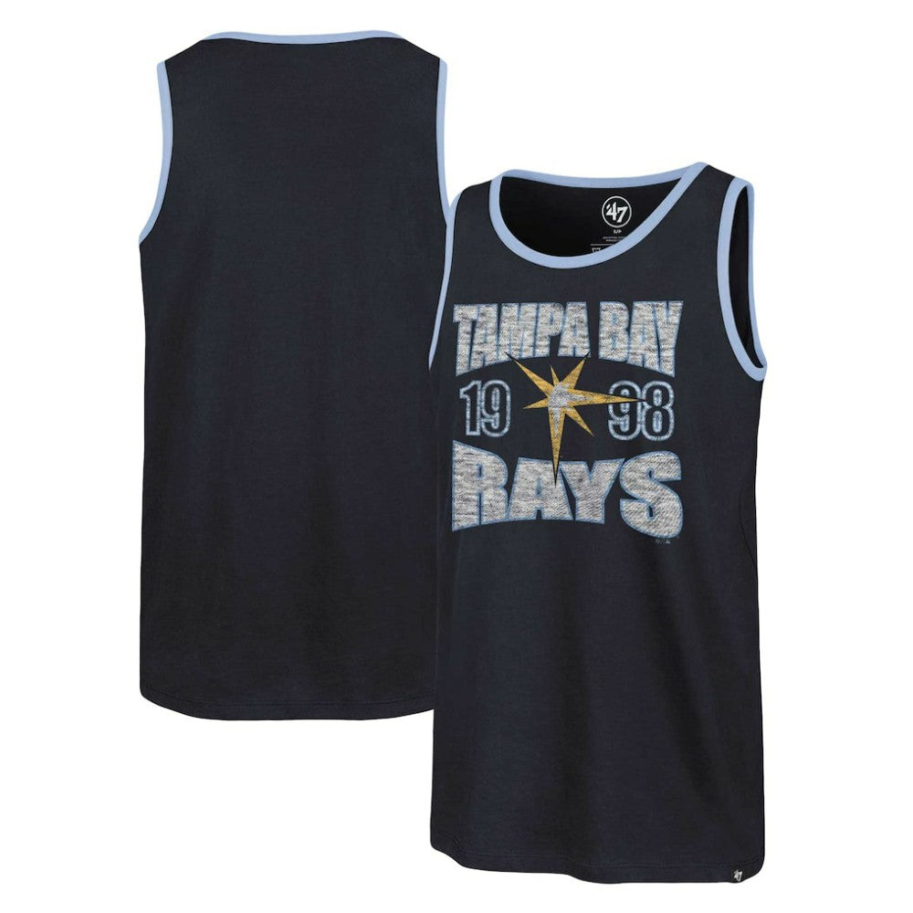 Tampa Bay Rays '47 Upload Franklin Tank Top - Navy - 47 brand on Sale