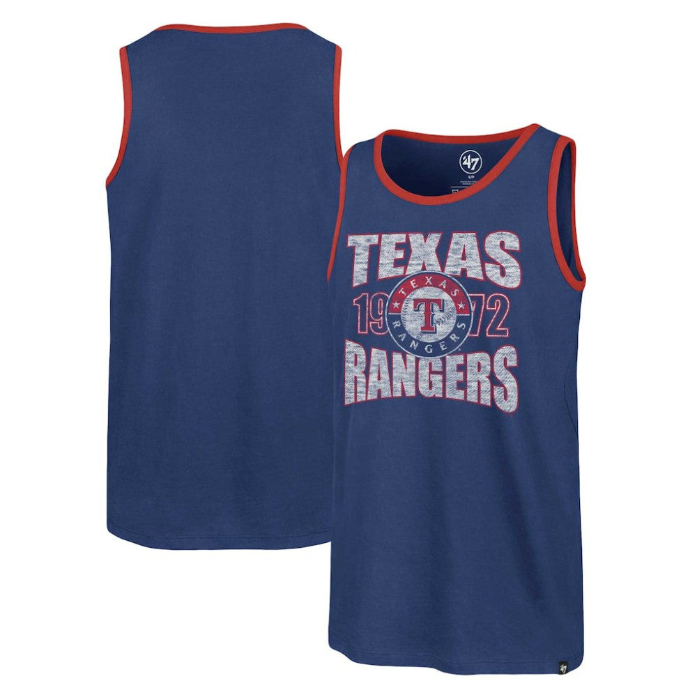Texas Rangers '47 Upload Franklin Tank Top - Royal - 47 brand on Sale