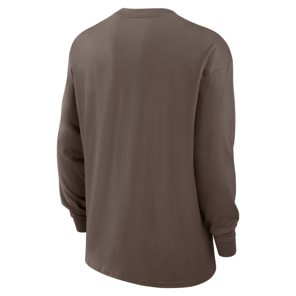 Texas Rangers Nike Statement Max90 Long Sleeve T-Shirt - Light Brown - Nike Sale