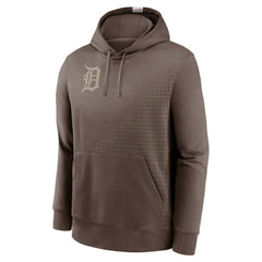 Detroit Tigers Nike Statement Pullover Hoodie - Light Brown - Nike Discount