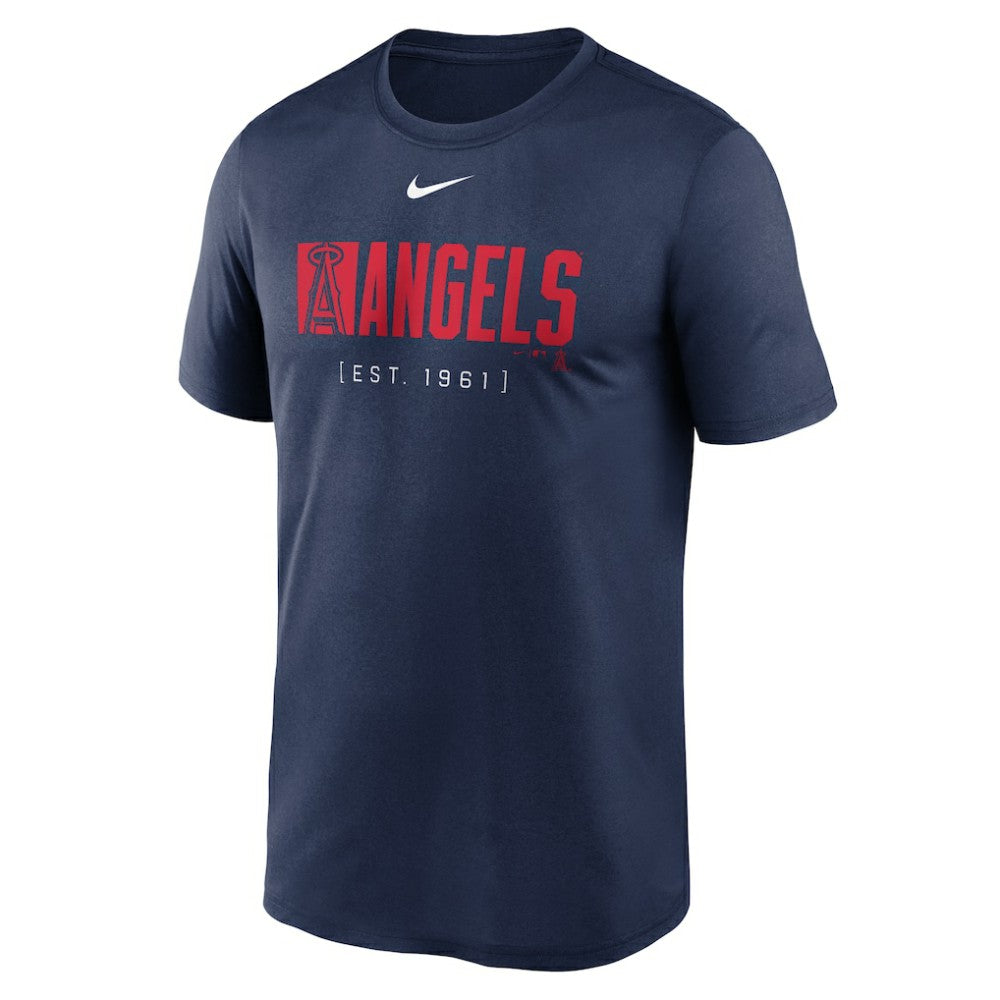 Los Angeles Angels Nike Knockout Legend Performance T-Shirt - Navy - Nike Lifestyle