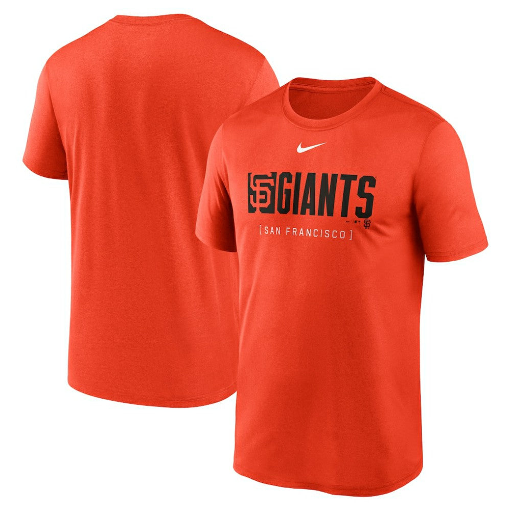 San Francisco Giants Nike Knockout Legend Performance T-Shirt - Orange - Nike Discount