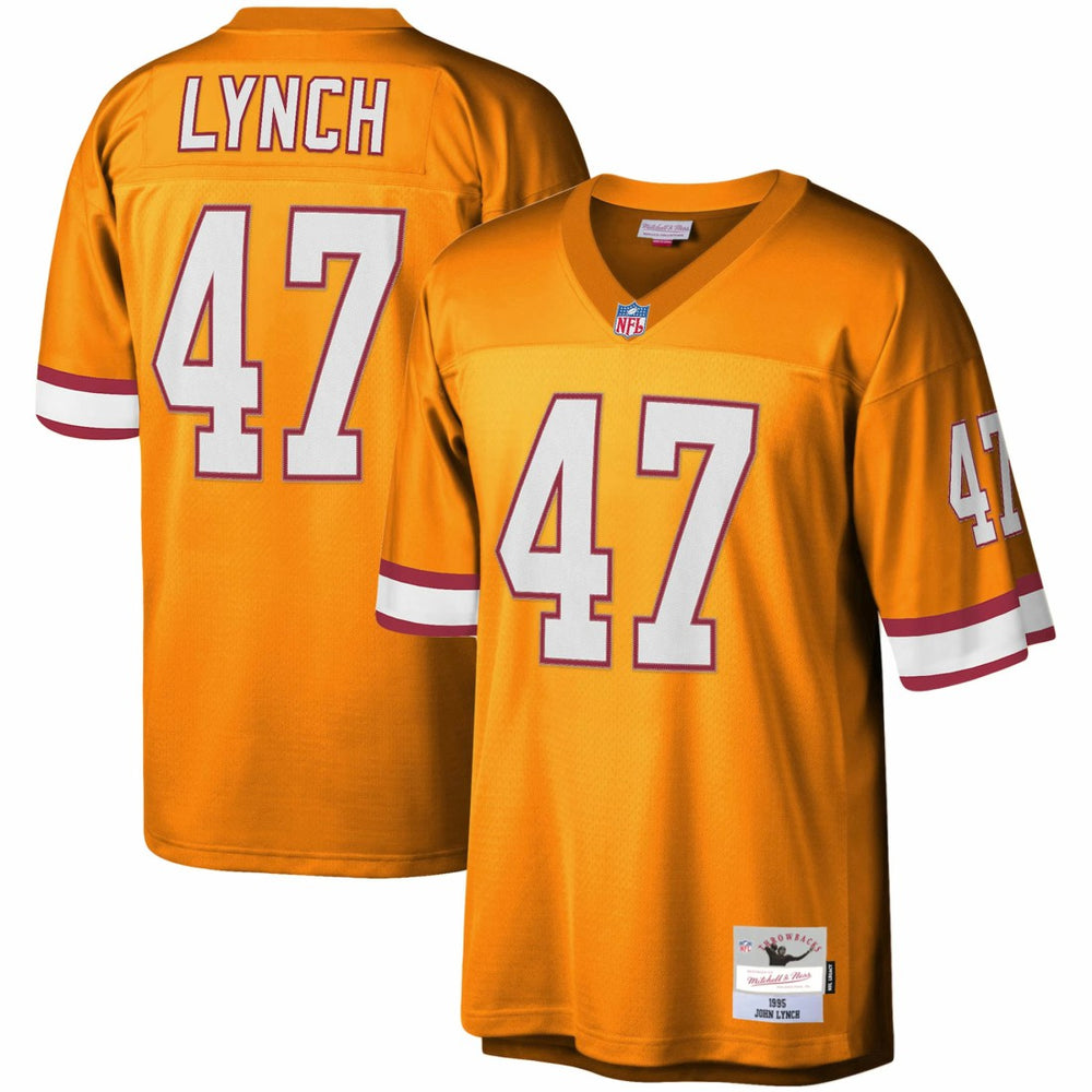 Mitchell & Ness John Lynch Tampa Bay Buccaneers Big & Tall 1995 Legacy Retired Player Jersey Orange