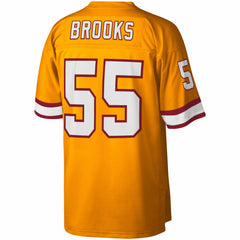Mitchell & Ness Derrick Brooks Tampa Bay Buccaneers Big & Tall 1995 Legacy Retired Player Jersey Orange