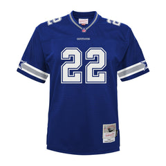 Mitchell & Ness Emmitt Smith Dallas Cowboys Big & Tall 1996 Legacy Retired Player Jersey Navy