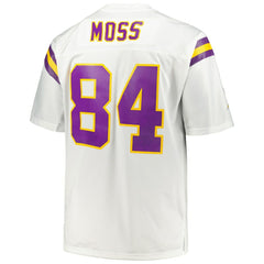 Mitchell & Ness Randy Moss Minnesota Vikings Big & Tall 1998 Legacy Retired Player Jersey White