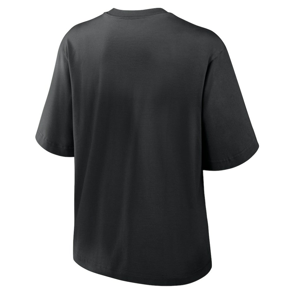Chicago White Sox Nike Women's Knockout Boxy T-Shirt - Black - Nike on Sale