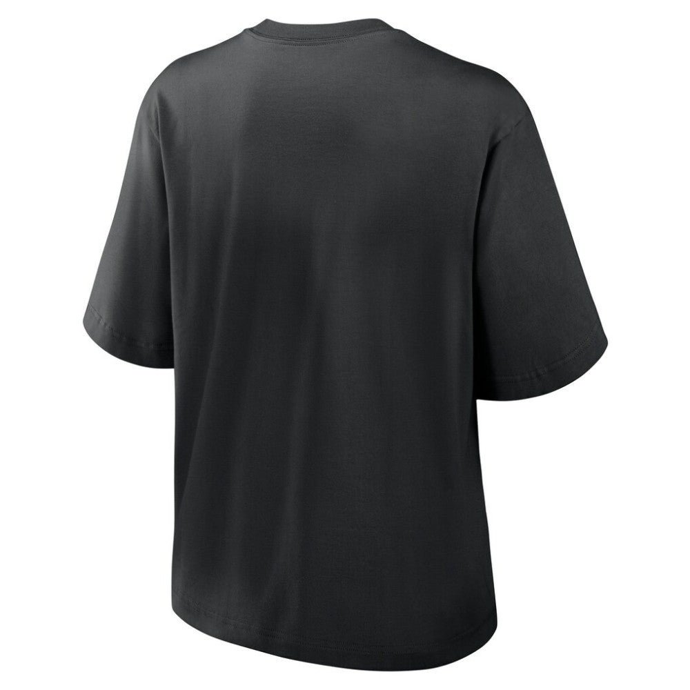 San Francisco Giants Nike Women's Knockout Boxy T-Shirt - Black - Nike Sale