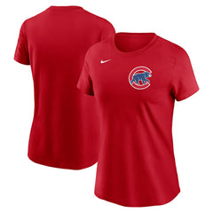 Chicago Cubs Nike Women's Wordmark T-Shirt - Red - Nike Sale