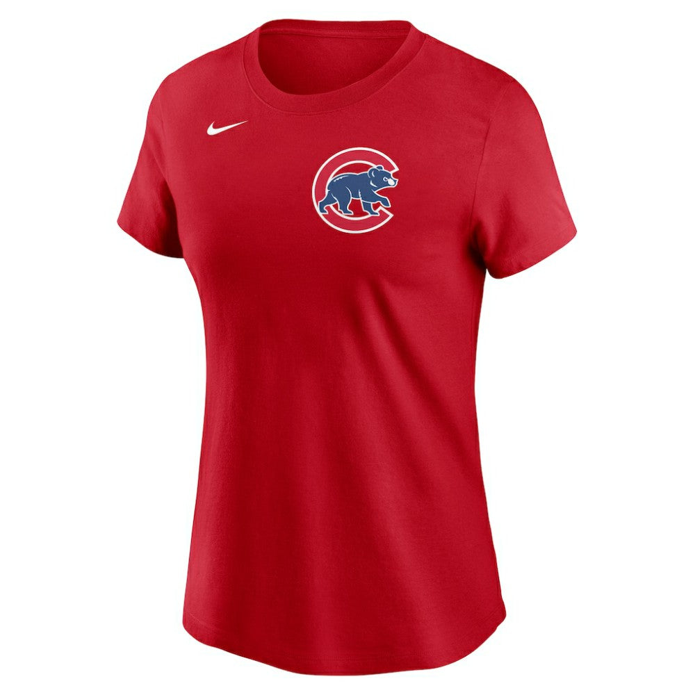 Chicago Cubs Nike Women's Wordmark T-Shirt - Red - Nike Sale
