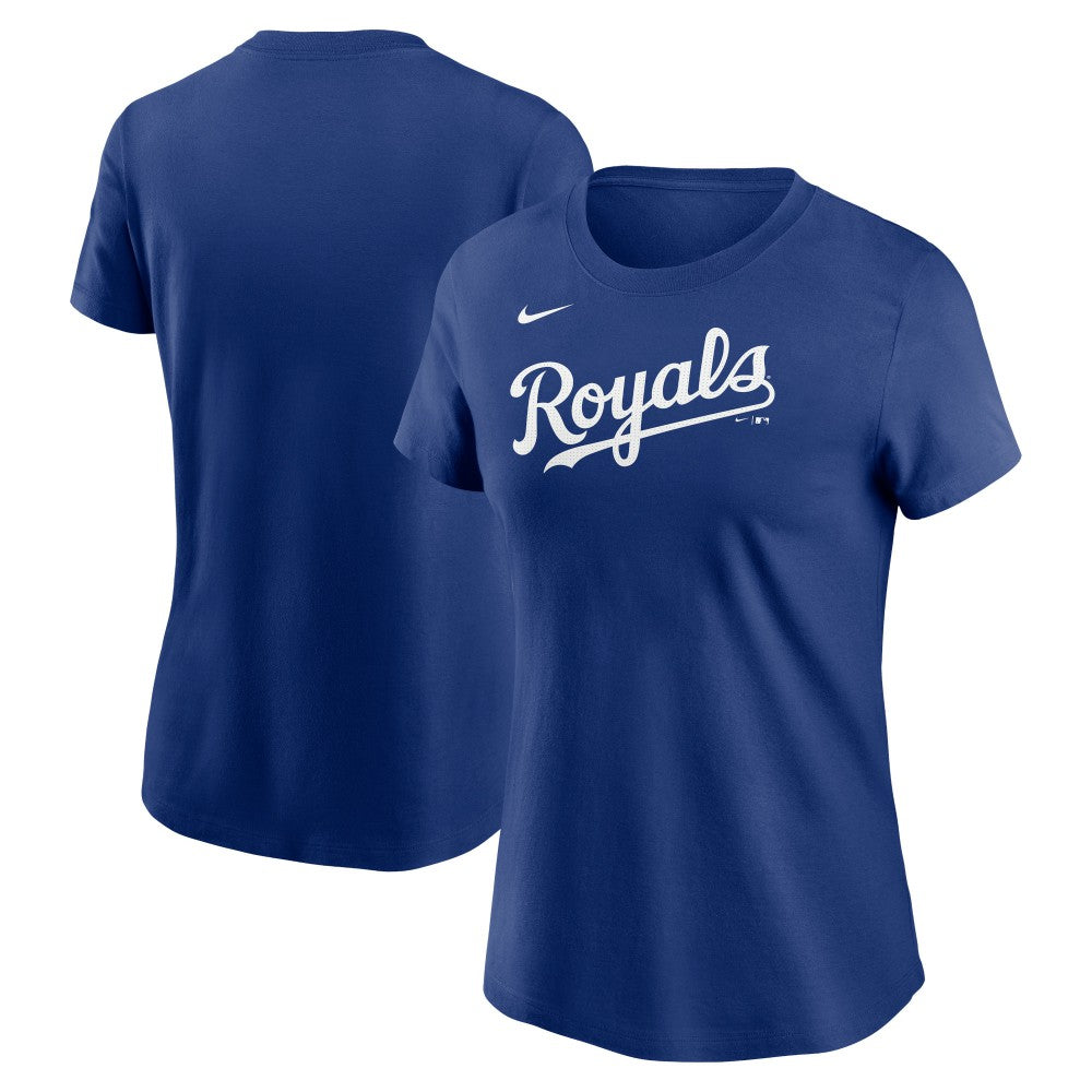 Kansas City Royals Nike Women's Wordmark T-Shirt - Royal - Nike Sale