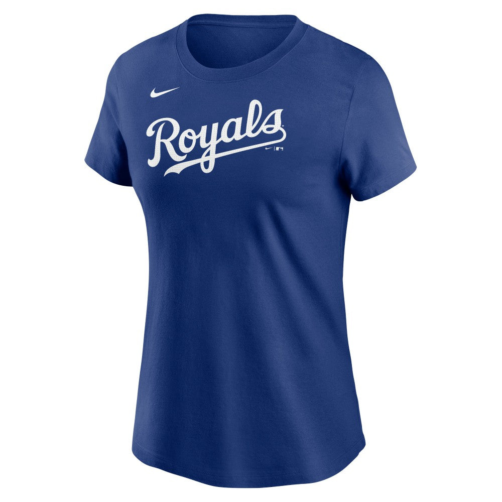 Kansas City Royals Nike Women's Wordmark T-Shirt - Royal - Nike Sale
