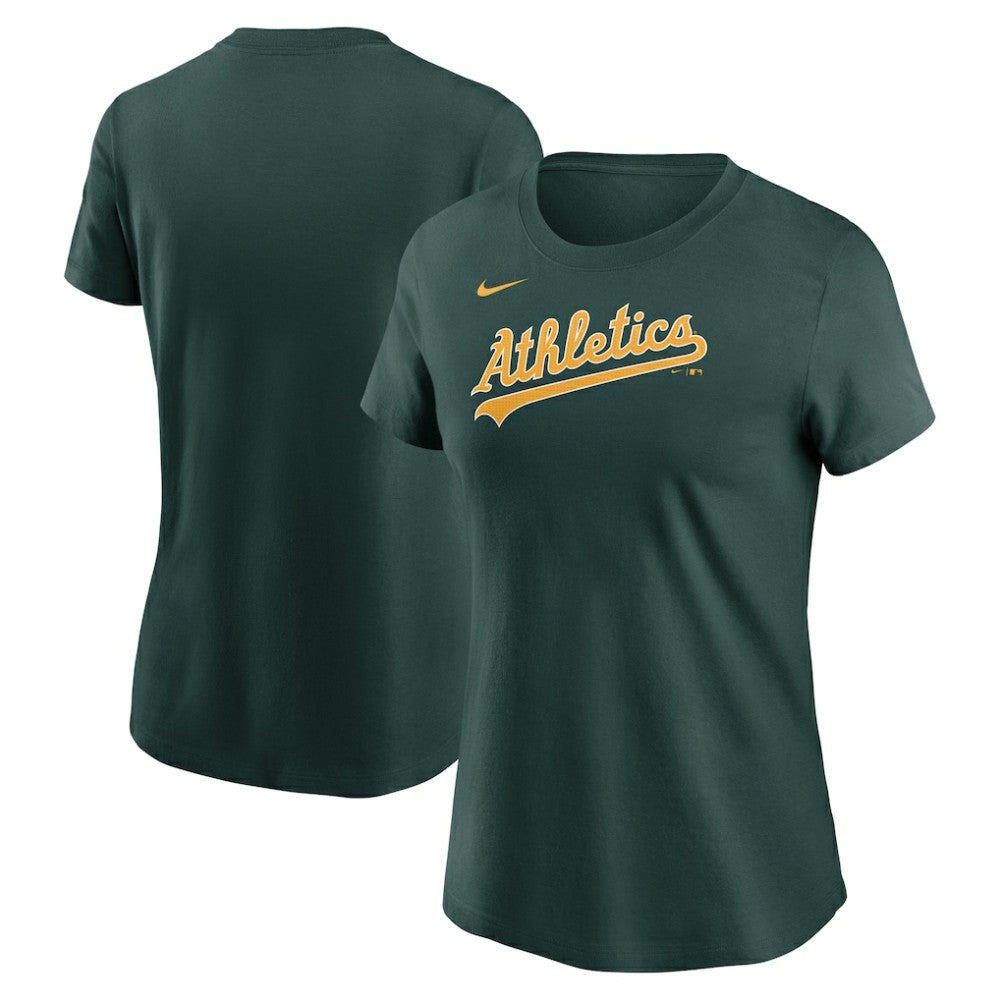 Athletics Nike Women's Wordmark T-Shirt - Green - Nike on Sale