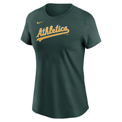 Athletics Nike Women's Wordmark T-Shirt - Green - Nike on Sale
