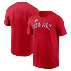Boston Red Sox Nike Cooperstown Collection Wordmark T-Shirt - Red - Nike Discount
