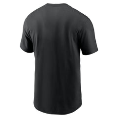 Cincinnati Reds Nike Cooperstown Collection Wordmark T-Shirt - Black - Nike on Sale