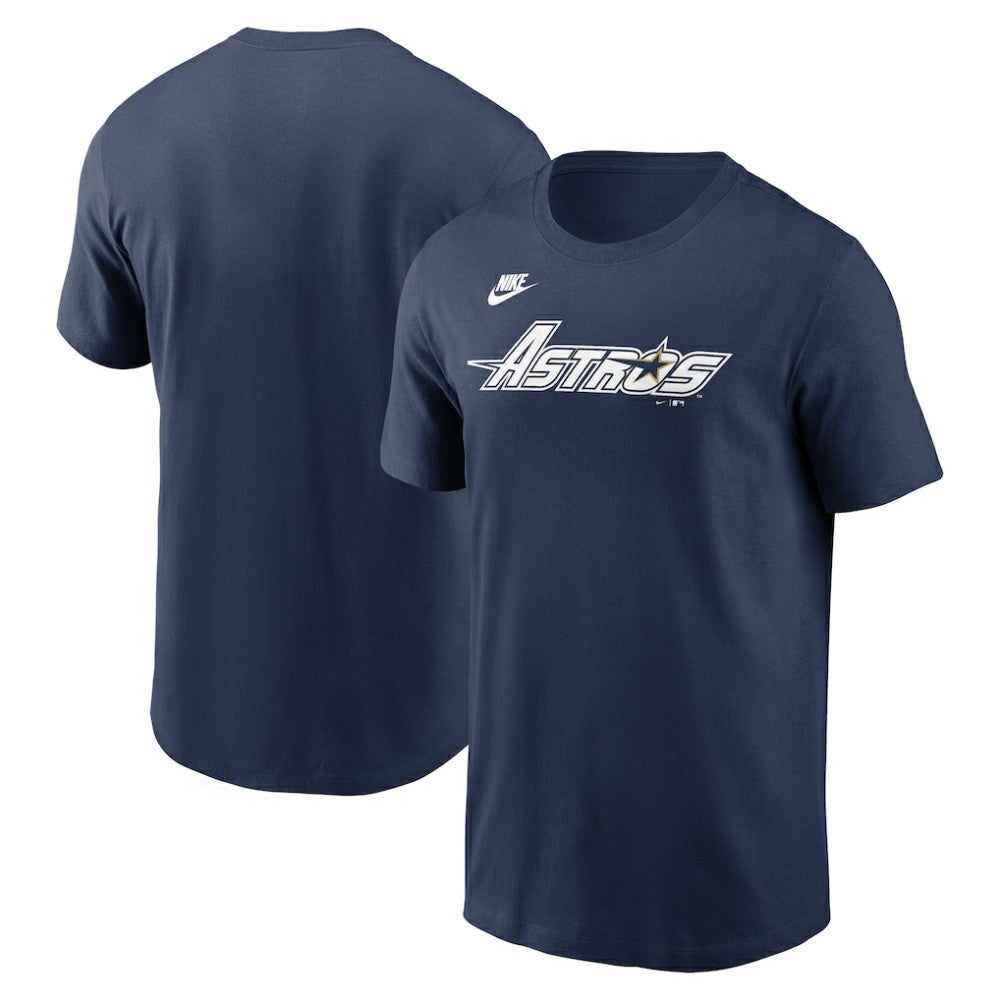 Houston Astros Nike Cooperstown Collection Wordmark T-Shirt - Navy - Nike Discount