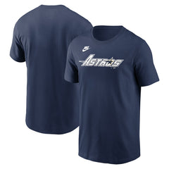 Houston Astros Nike Cooperstown Collection Wordmark T-Shirt - Navy - Nike Discount