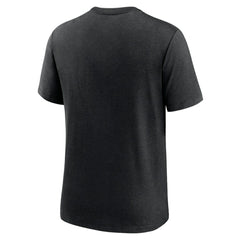 Arizona Diamondbacks Nike Cooperstown Collection Local Stack Tri-Blend T-Shirt - Heather Black - Nike Sale