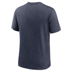 Minnesota Twins Nike Cooperstown Collection Local Stack Tri-Blend T-Shirt - Heather Navy - Nike Discount