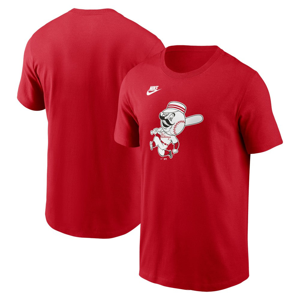 Cincinnati Reds Nike Cooperstown Collection T-Shirt - Red - Nike on Sale