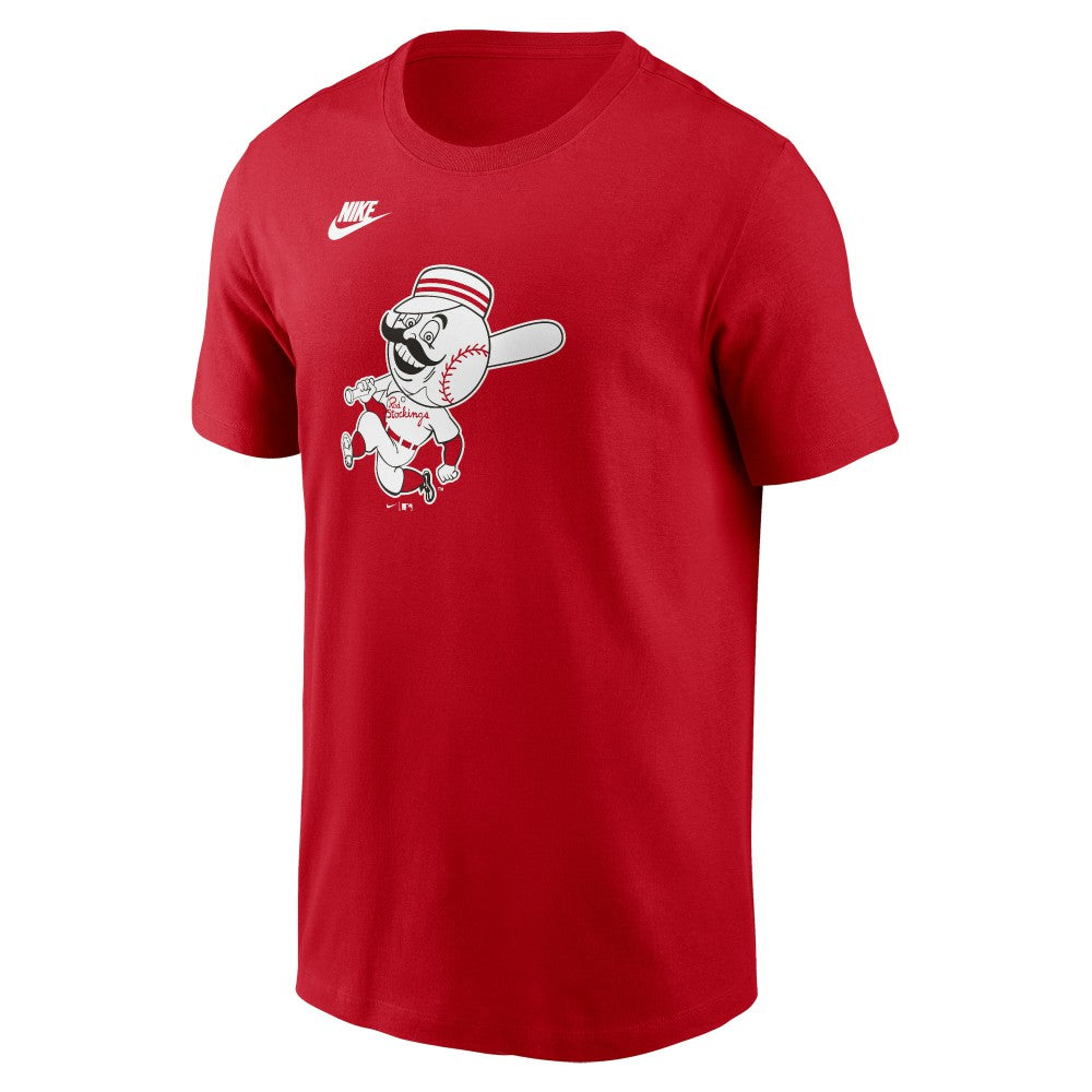 Cincinnati Reds Nike Cooperstown Collection T-Shirt - Red - Nike on Sale