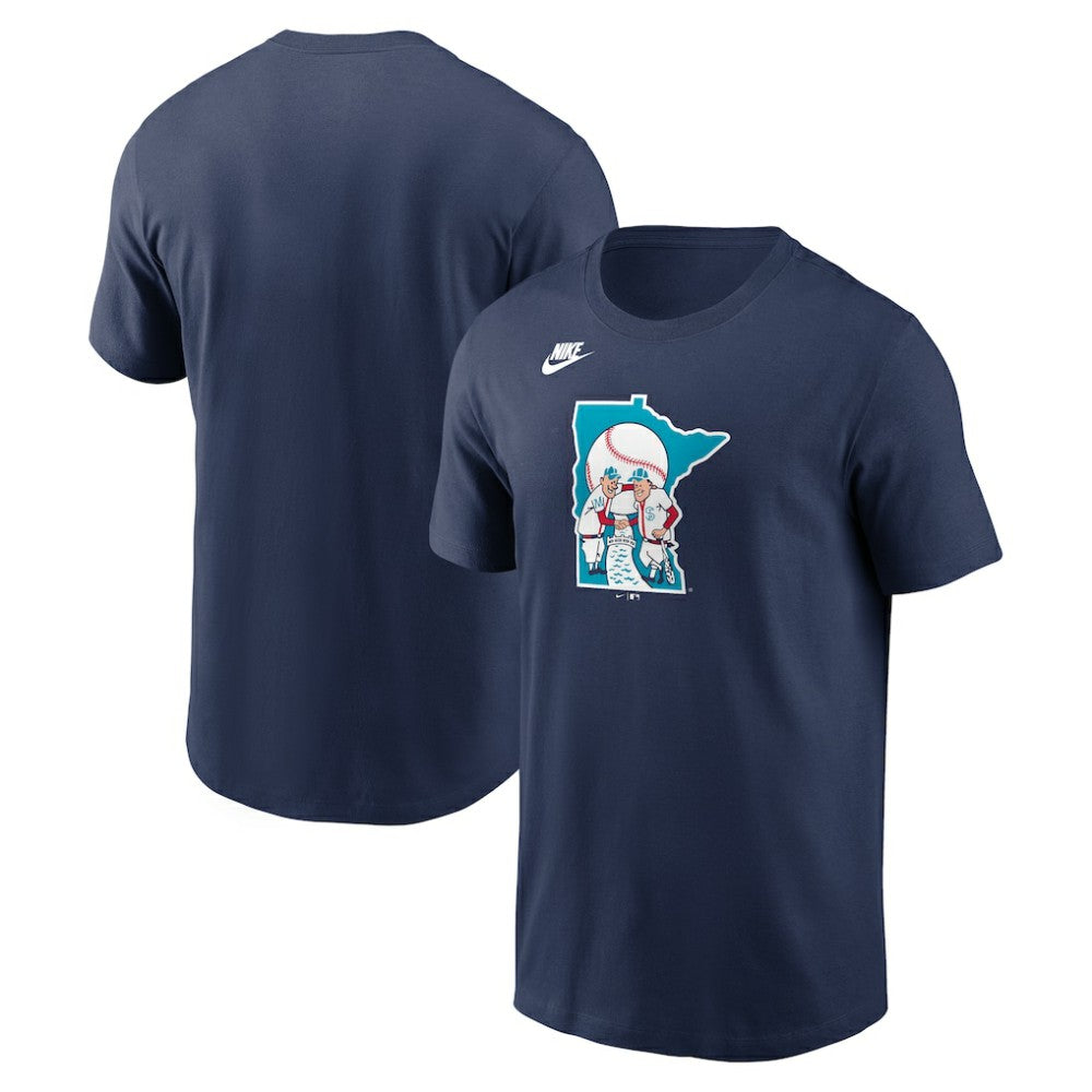Minnesota Twins Nike Cooperstown Collection T-Shirt - Navy - Nike Discount