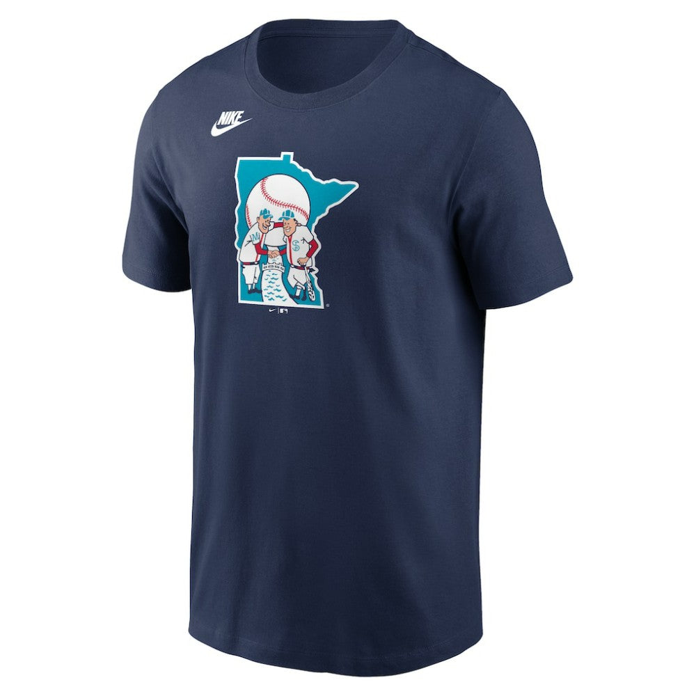 Minnesota Twins Nike Cooperstown Collection T-Shirt - Navy - Nike Discount