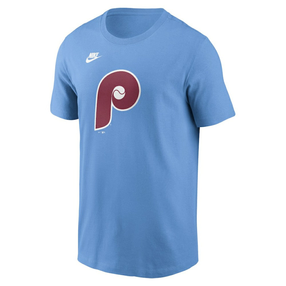 Philadelphia Phillies Nike Cooperstown Collection T-Shirt - Light Blue - Nike Lifestyle