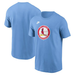 St. Louis Cardinals Nike Cooperstown Collection T-Shirt - Light Blue - Nike on Sale