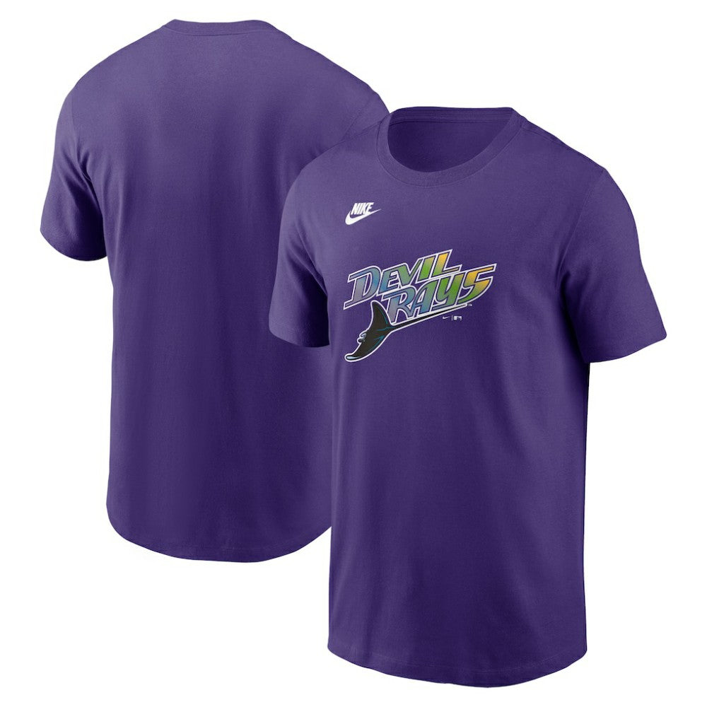 Tampa Bay Rays Nike Cooperstown Collection T-Shirt - Purple - Nike Discount