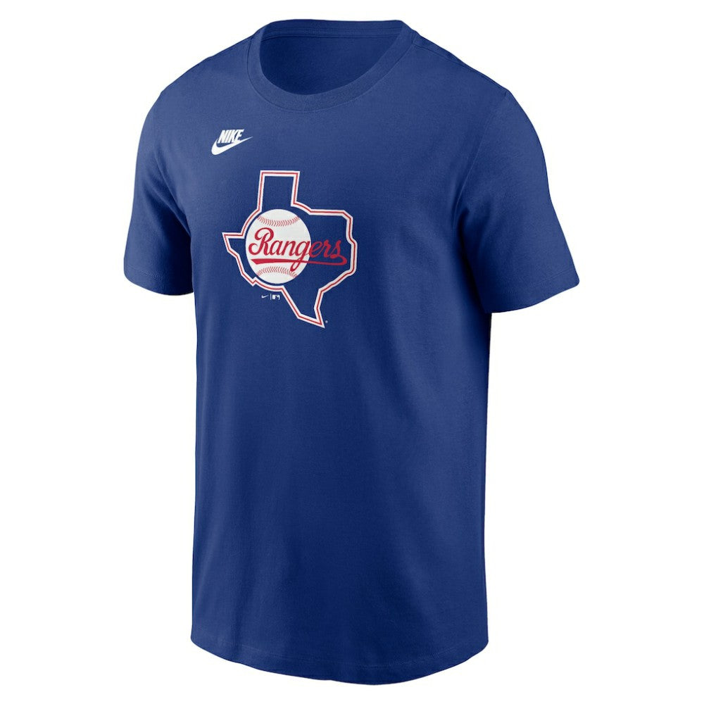 Texas Rangers Nike Cooperstown Collection T-Shirt - Royal - Nike Lifestyle
