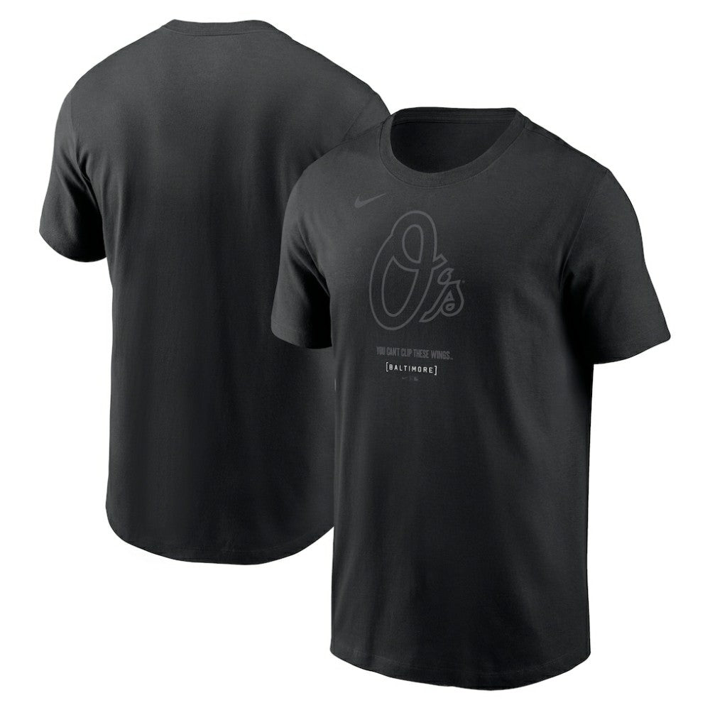Baltimore Orioles Nike City Connect Large Logo T-Shirt - Black - Nike Online