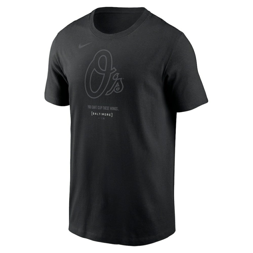 Baltimore Orioles Nike City Connect Large Logo T-Shirt - Black - Nike Online
