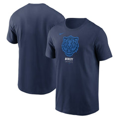 Detroit Tigers Nike 2024 City Connect Large Logo T-Shirt - Navy - Nike Lifestyle
