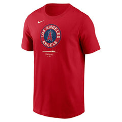 Los Angeles Angels Nike City Connect Large Logo T-Shirt - Red - Nike Online