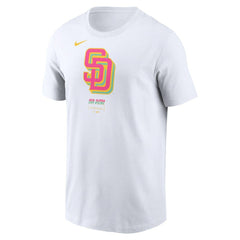 San Diego Padres Nike City Connect Large Logo T-Shirt - White - Nike Discount