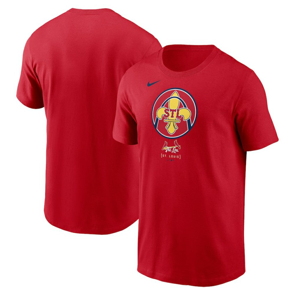 St. Louis Cardinals Nike 2024 City Connect Large Logo T-Shirt - Red - Nike Discount